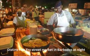 oistins fish fry street market in barbados at night oistins-fish-fry-street-market-in-barbados-at-night