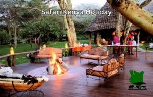 Luxury safari lodge in Kenya