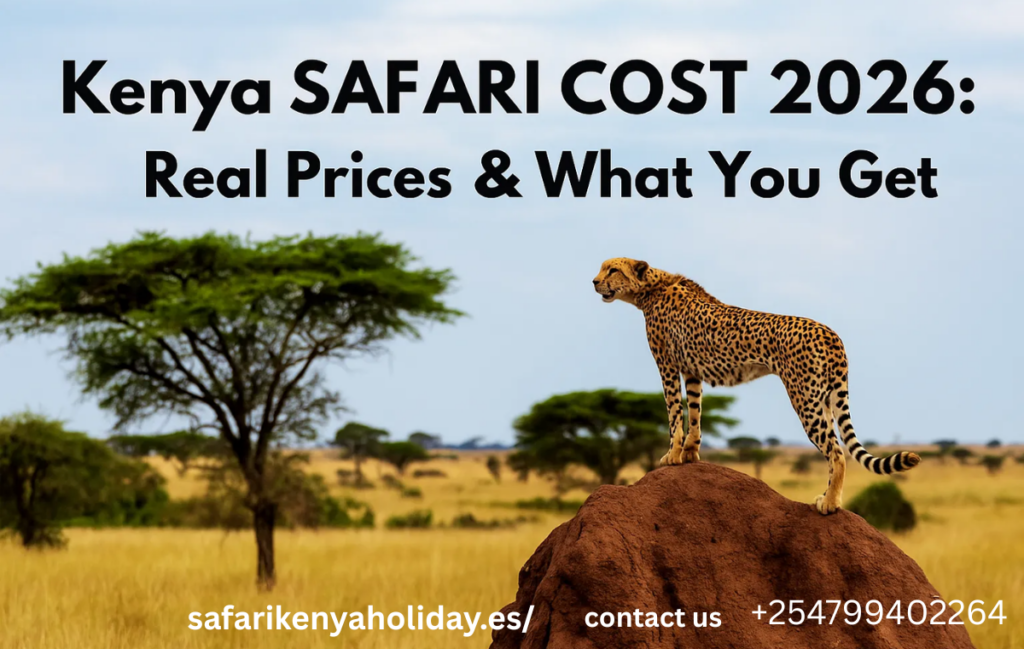 Lion sighting during Kenya safari holiday in national park 1 Kenya Safari Costs & Budget Planning